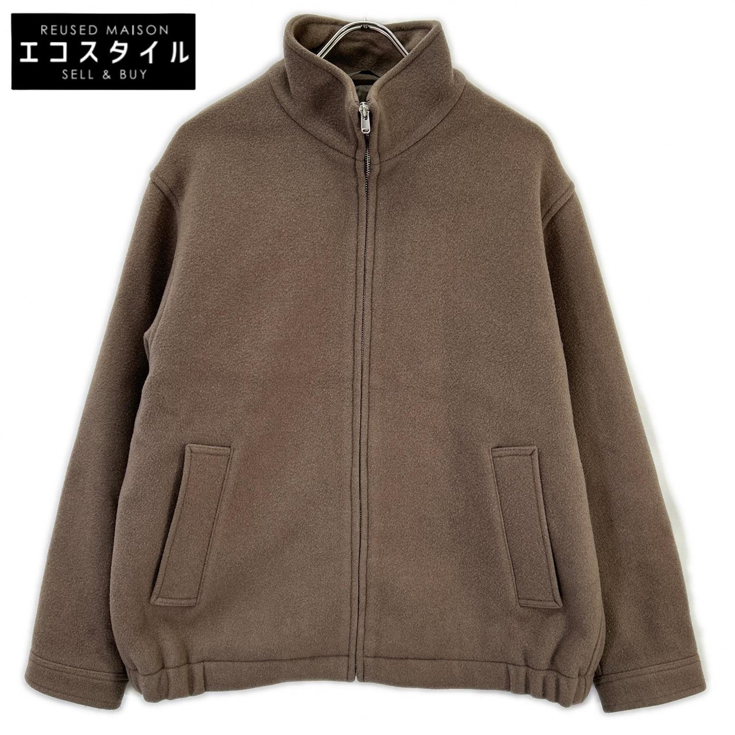 green label relaxing グリーンレーベルリラクシング 3225-186-3853 ベージュ ウール混 ブルゾン ジャケット