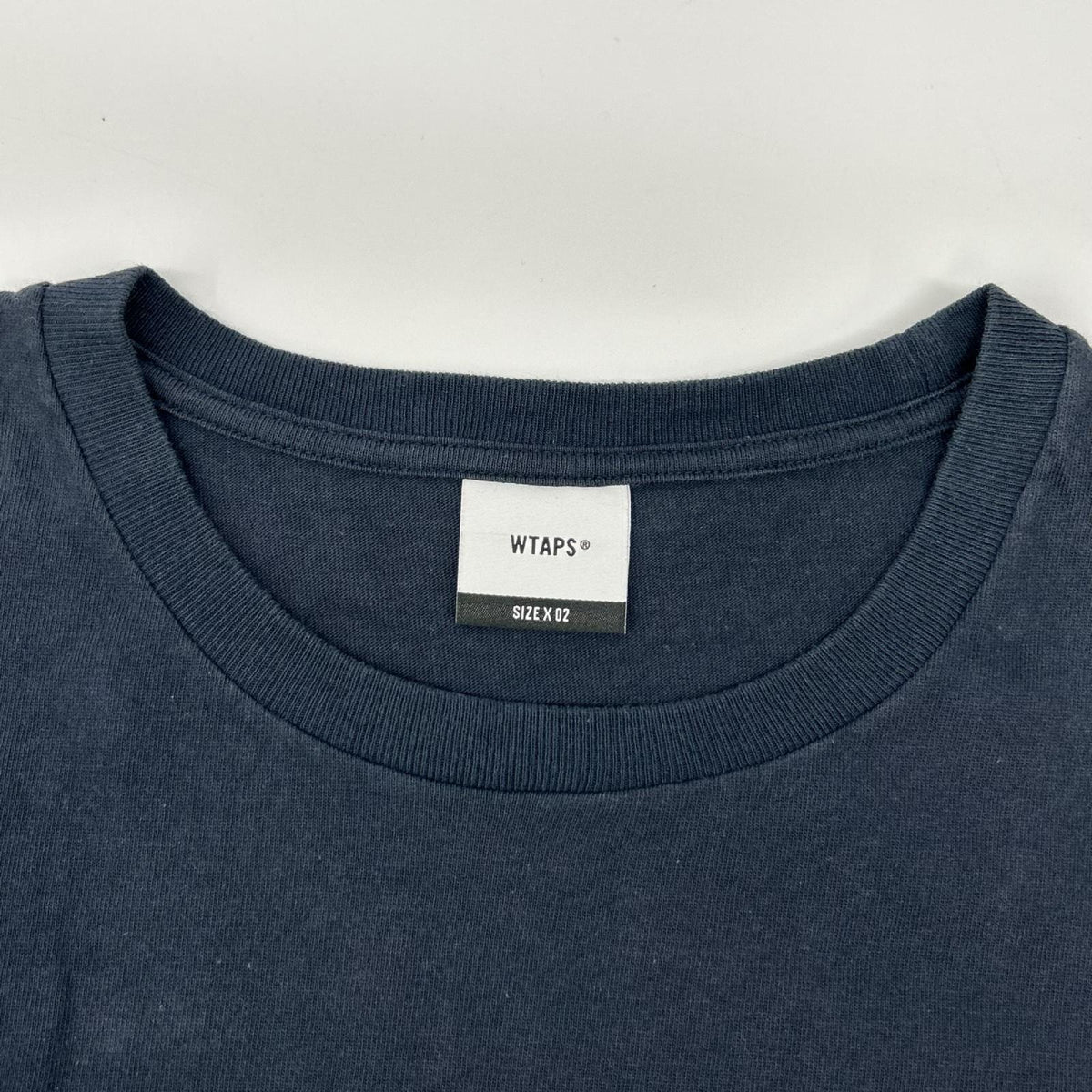 (W)TAPS ダブルタップス 24年製 ネイビー WUT SS TEE プリントTシャツ トップス