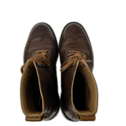 Crockett&Jones クロケット＆ジョーンズ 5666 ブラウン ISLAY ウィングチップ ブーツ シューズ