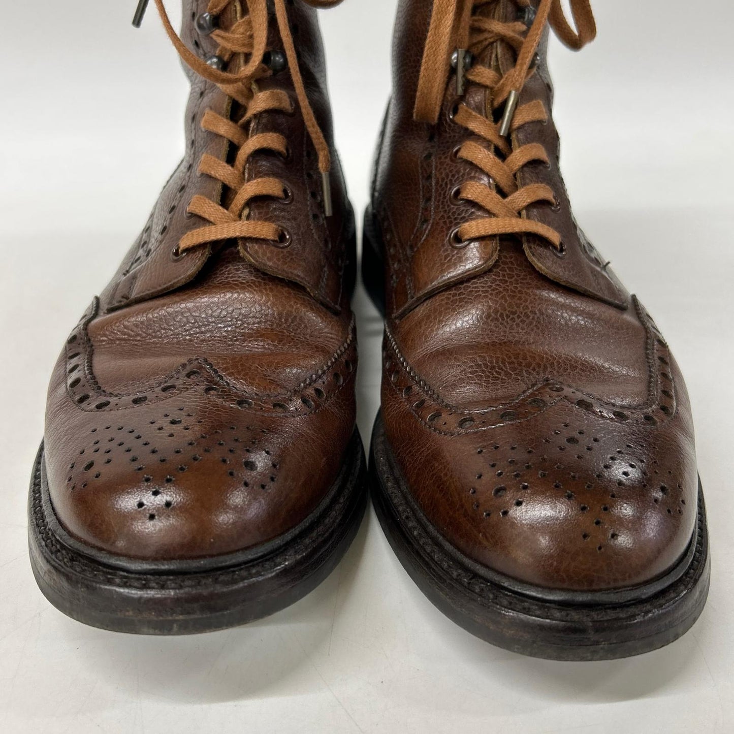 Crockett&Jones クロケット＆ジョーンズ 5666 ブラウン ISLAY ウィングチップ ブーツ シューズ