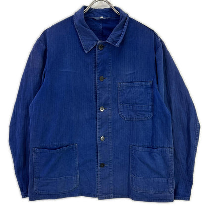 VINTAGE ヴィンテージ ブルー ユーロワークジャケット ジャケット