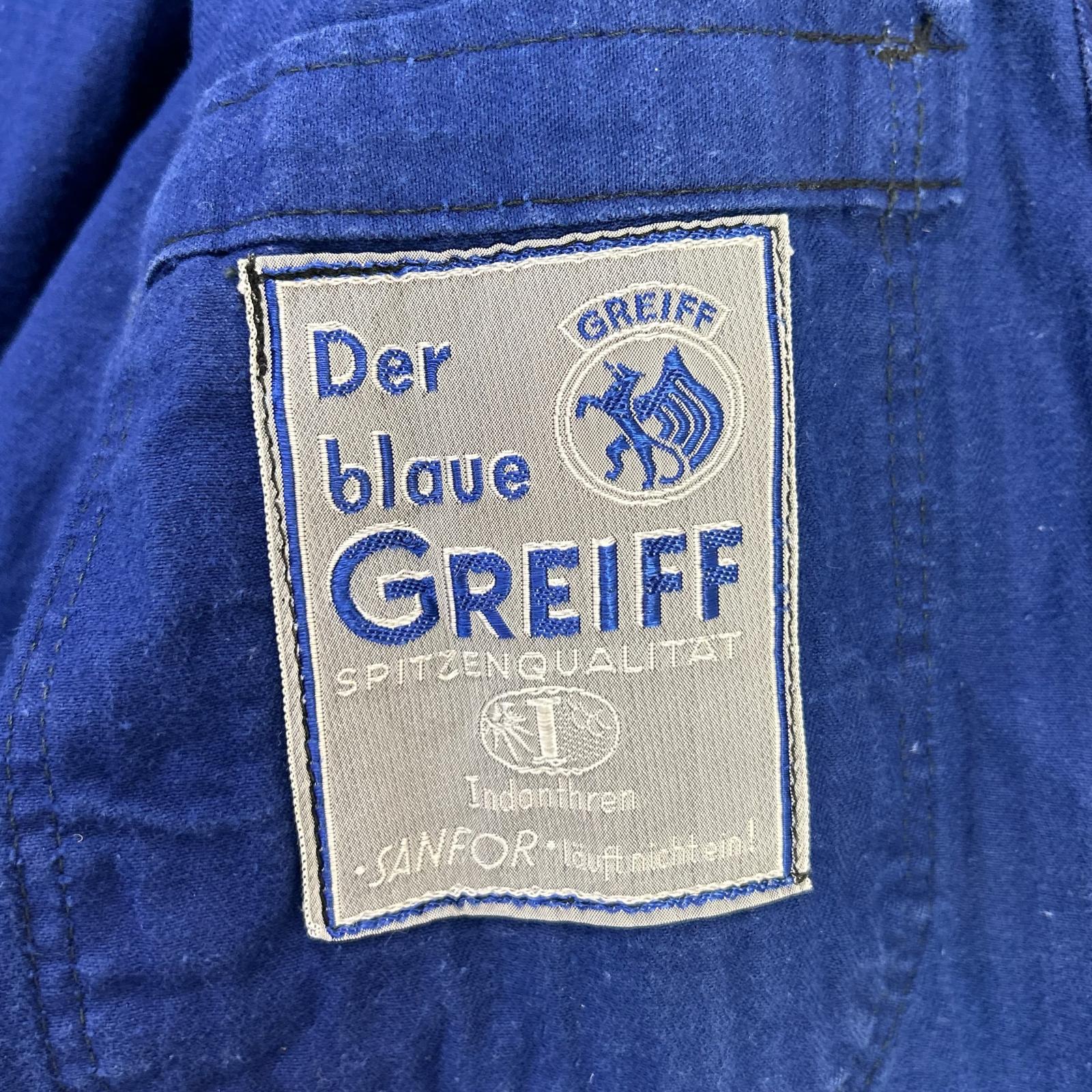 VINTAGE ヴィンテージ Blue Euro Work Jacket Jacket