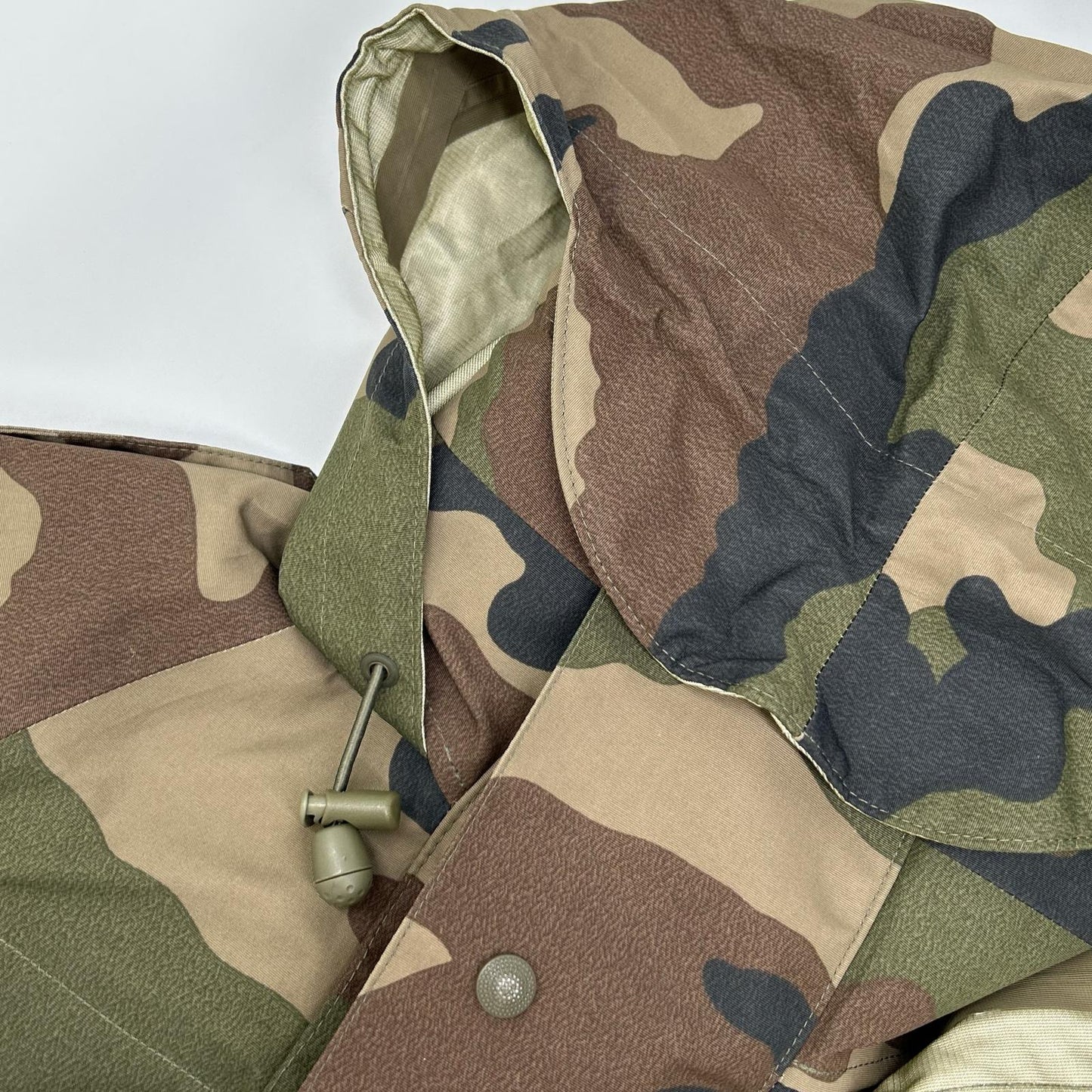 FRENCH MILITARY フレンチミリタリー seyntex　00s　カーキ CCE ウォータープルーフ カモフラ ミリタリージャケット ジャケット
