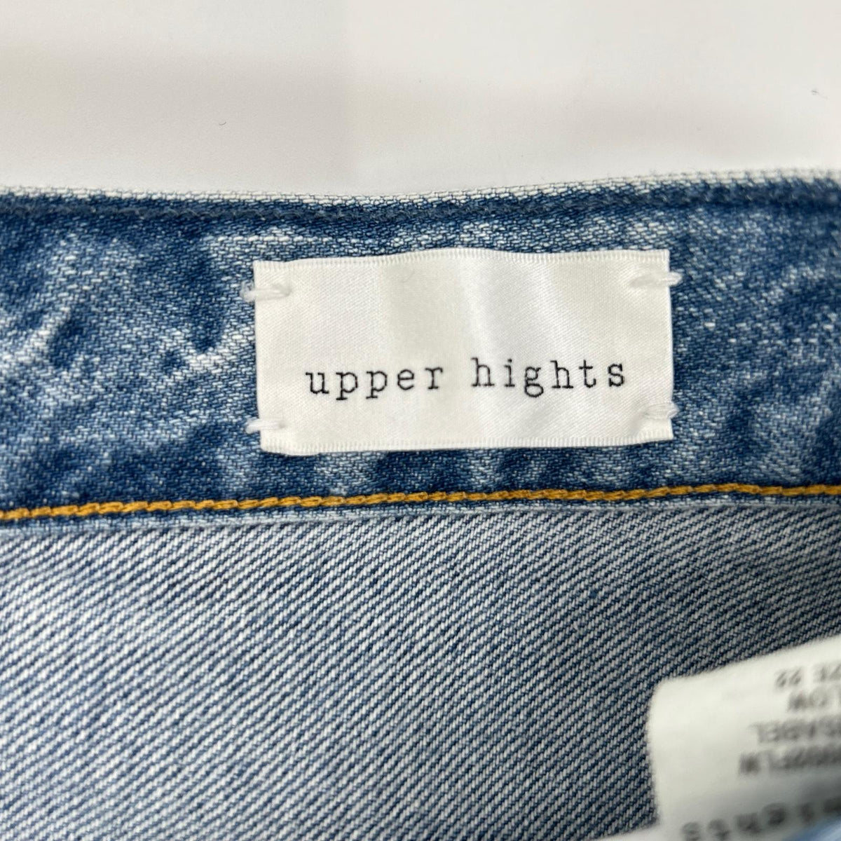 upper hights アッパーハイツ ブルー ルーズ デニムパンツ ボトムス