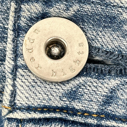 upper hights アッパーハイツ ブルー ルーズ デニムパンツ ボトムス