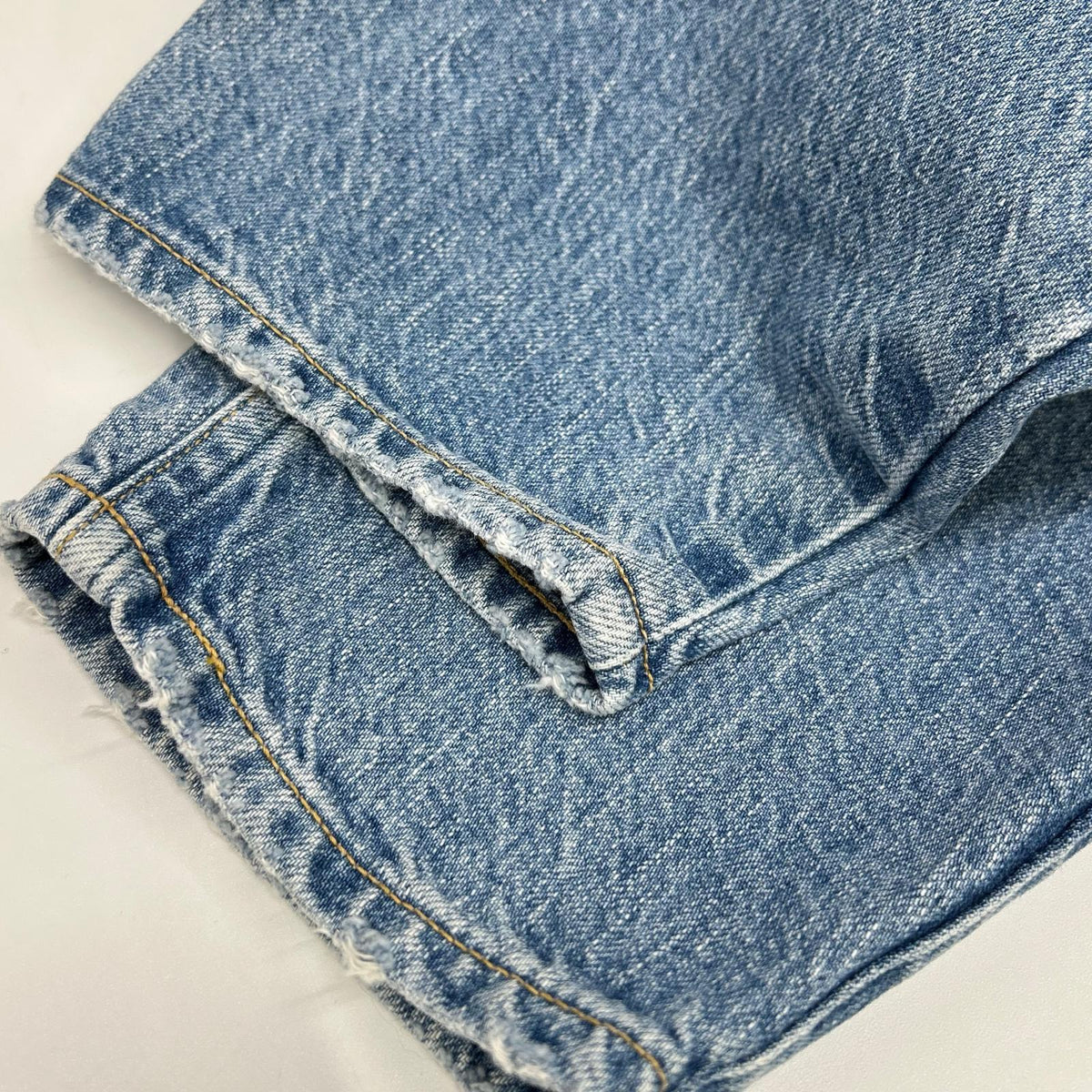 upper hights アッパーハイツ ブルー ルーズ デニムパンツ ボトムス