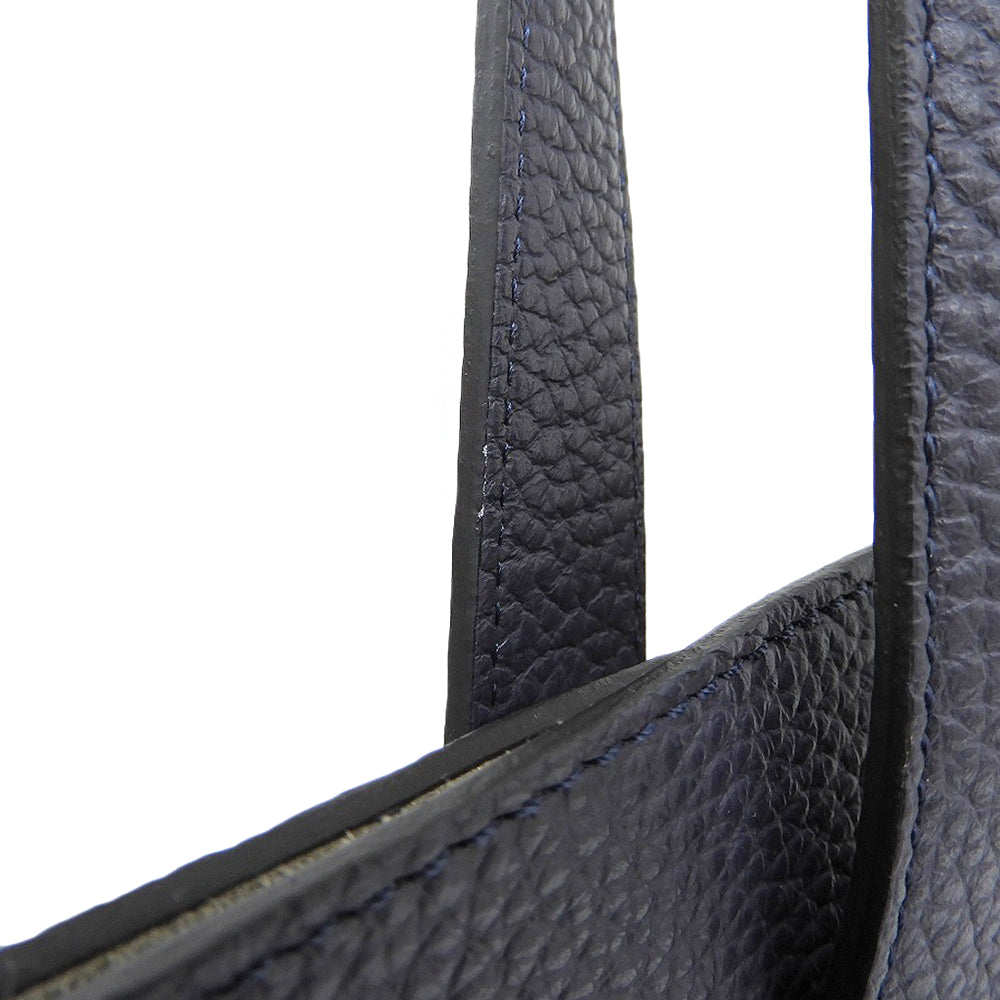 ATELIER LAVA アトリエラバ 美品 レザー トートバッグ レディース ネイビー LV25FW46T トートバッグ