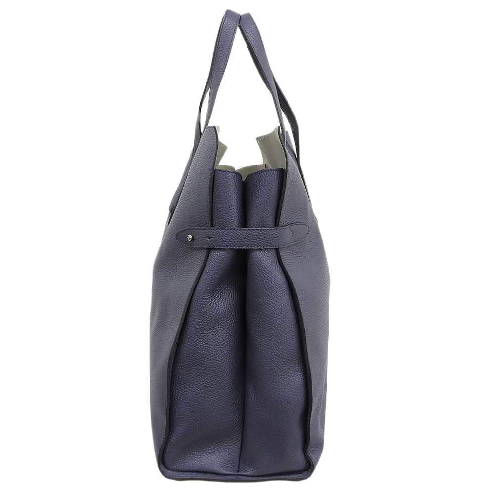 ATELIER LAVA アトリエラバ 美品 レザー トートバッグ レディース ネイビー LV25FW46T トートバッグ