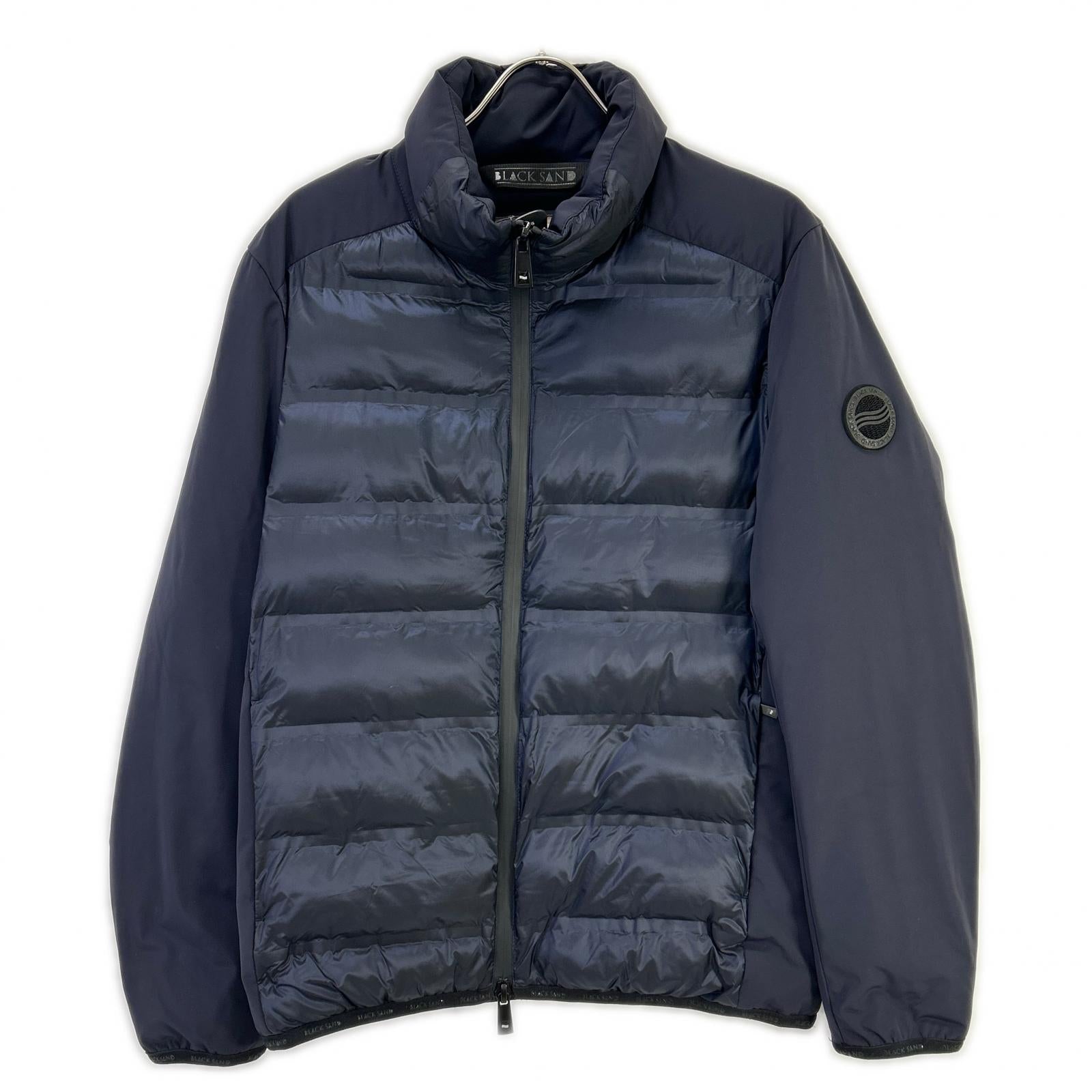 BLACK SAND ブラックサンド M2224306 ネイビー 中綿ジャケット ジャケット