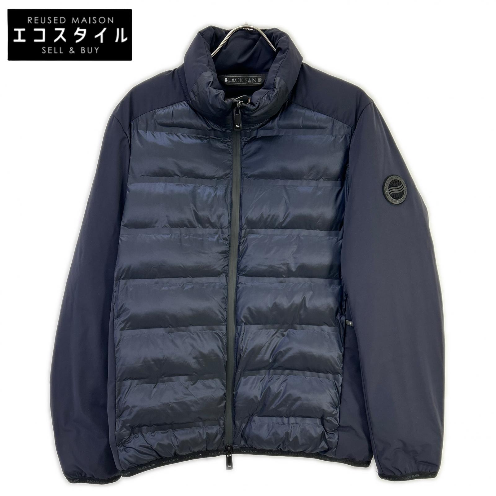 BLACK SAND ブラックサンド M2224306 ネイビー 中綿ジャケット ジャケット