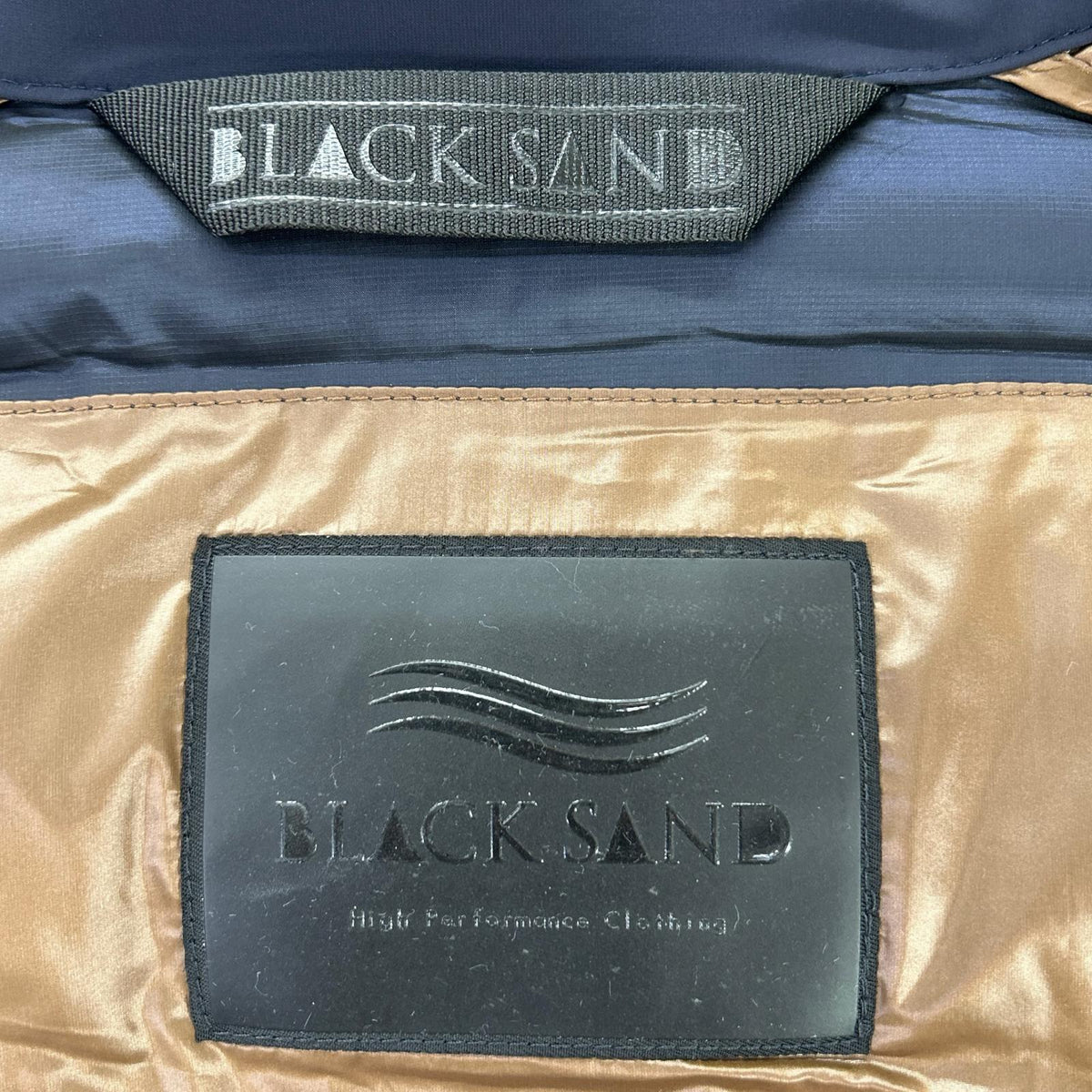 BLACK SAND ブラックサンド M2224306 Navy Padded Jacket Jacket
