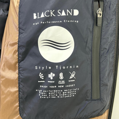 BLACK SAND ブラックサンド M2224306 ネイビー 中綿ジャケット ジャケット