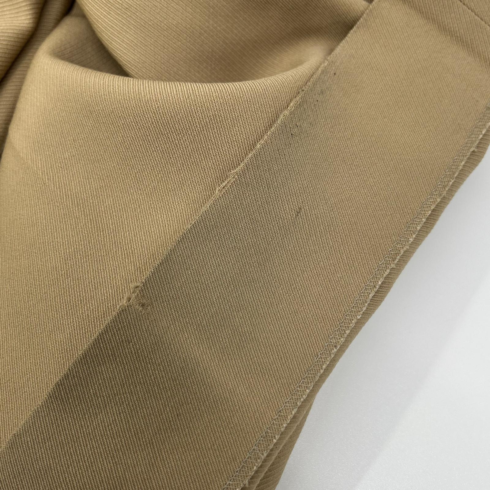 JILSANDER ジルサンダー ブラウンベージュ ストレート スラックスパンツ ボトムス
