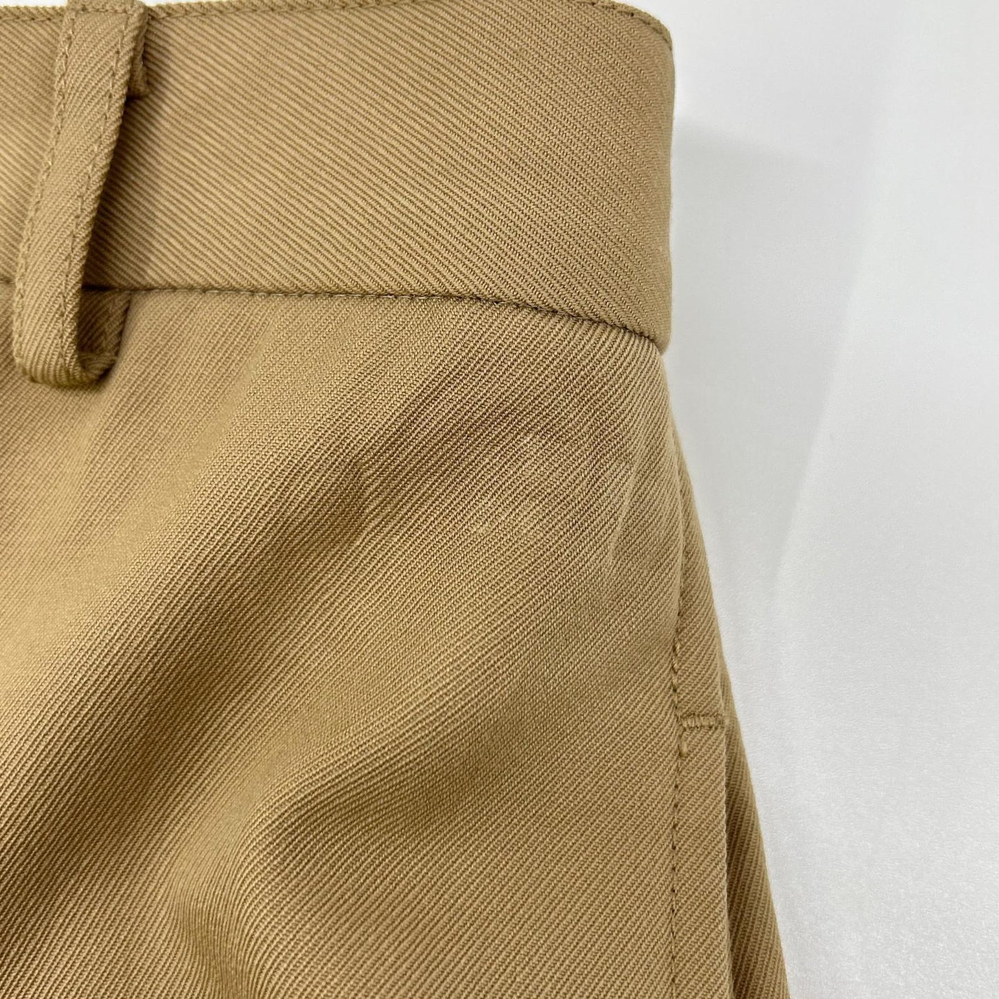 JILSANDER ジルサンダー ブラウンベージュ ストレート スラックスパンツ ボトムス