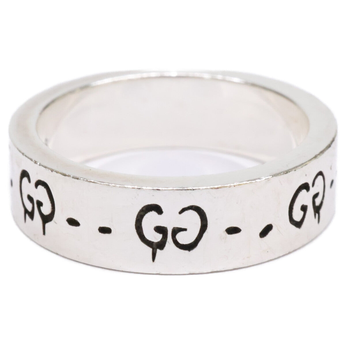 GUCCI グッチ 477932 Ag925 GUCCI GHOST グッチ ゴースト GG スカル リング 指輪