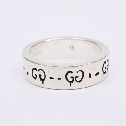 GUCCI グッチ 477932 Ag925 GUCCI GHOST グッチ ゴースト GG スカル リング 指輪