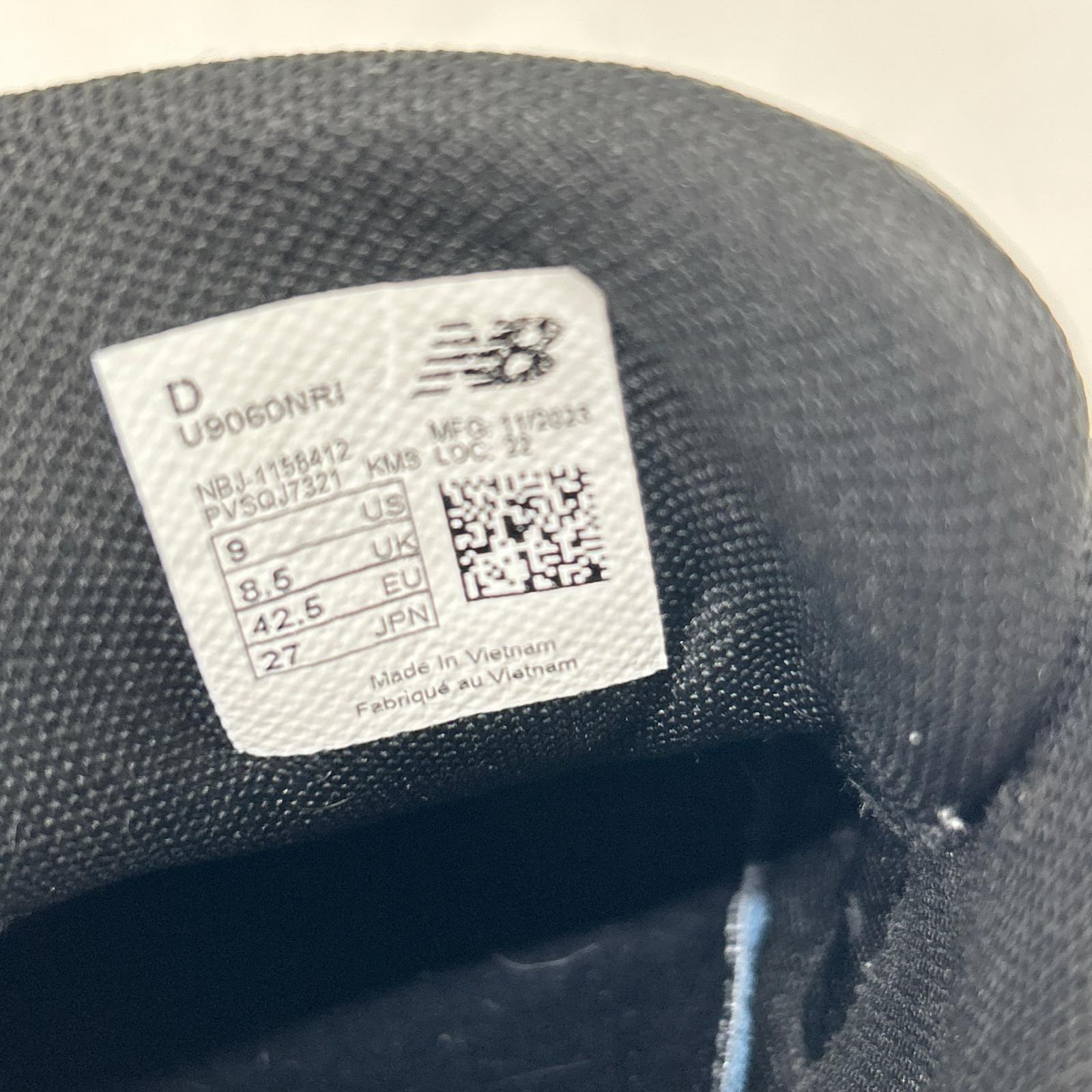 NEW BALANCE ニューバランス U9060NRI レザーｘメッシュ スニーカー シューズ