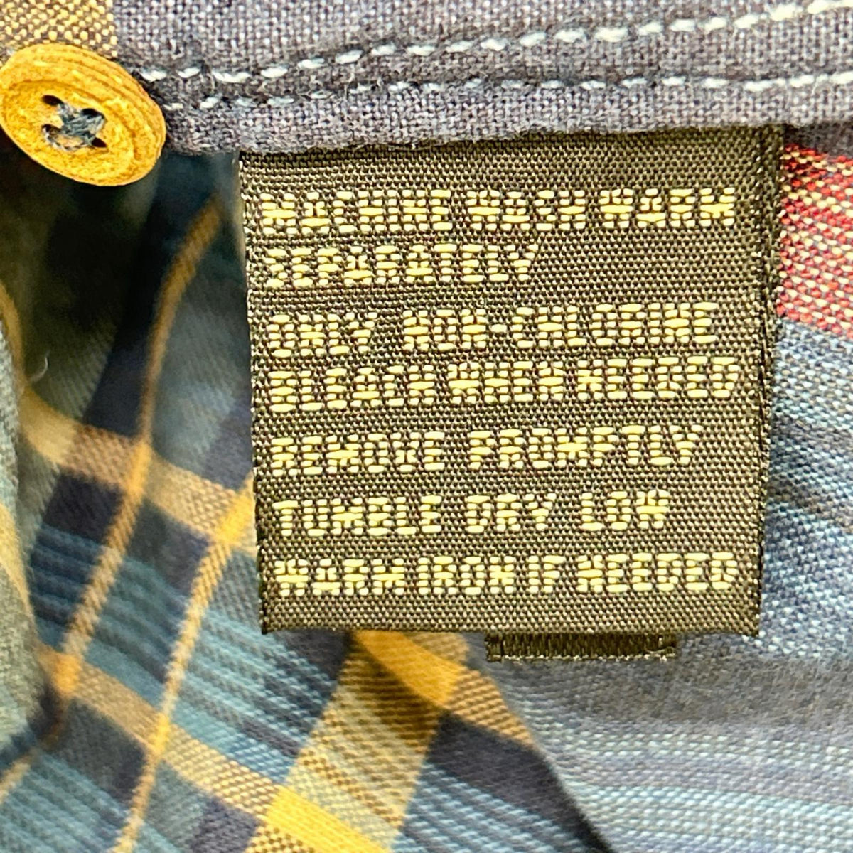 RRL ダブルアールエル ブルー系 チェック コットン100 S/S ボタンダウンシャツ トップス