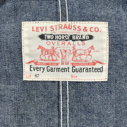 LEVI'S リーバイス 71950.0002 Indigo Coverall Denim Jacket Jacket