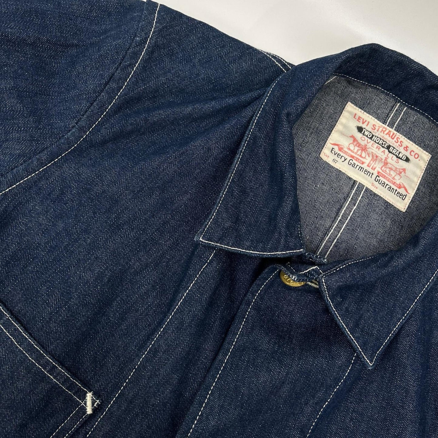 LEVI'S リーバイス 71950.0002 インディゴ カバーオールデニムジャケット ジャケット
