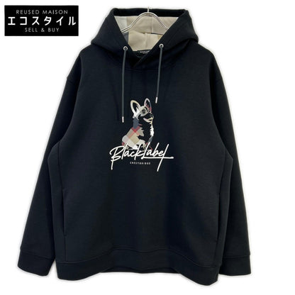 BLACK LABEL CRESTBRIDGE ブラックレーベルクレストブリッジ ブラック ブリティッシュコーギー パーカー トップス