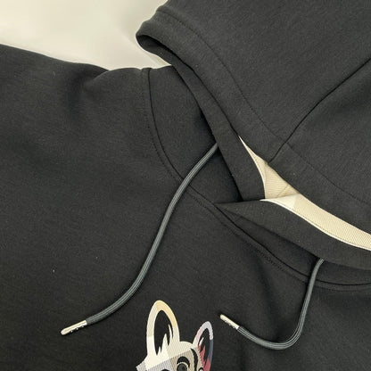 BLACK LABEL CRESTBRIDGE ブラックレーベルクレストブリッジ ブラック ブリティッシュコーギー パーカー トップス