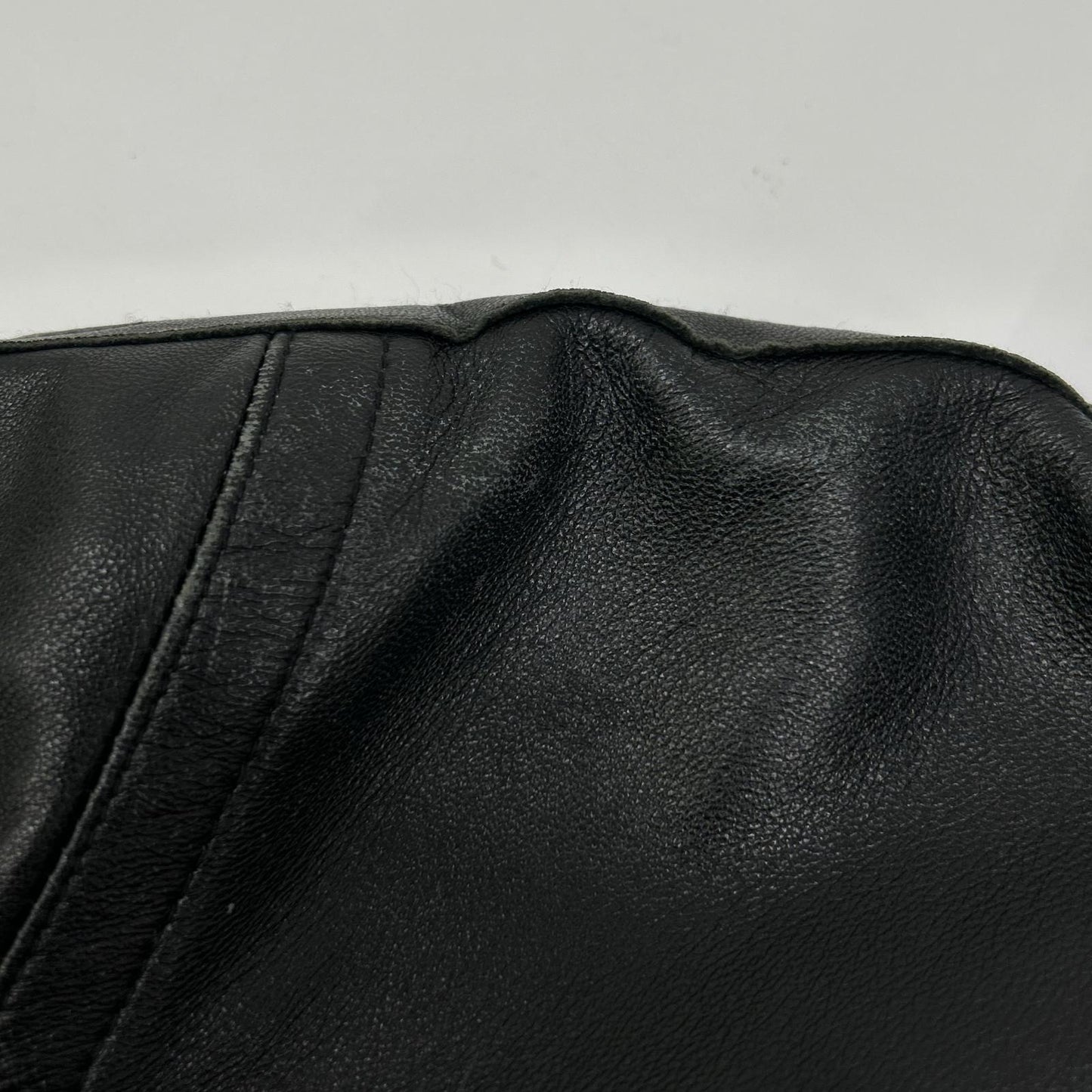 COMME CA DU MODE MEN コムサデモードメン ブラック ラムレザー ジャケット コート