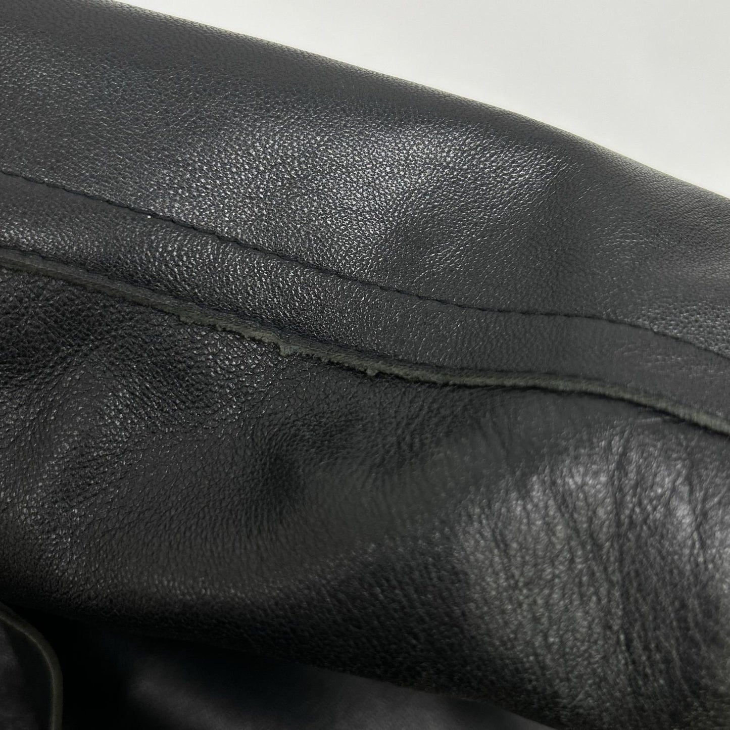 COMME CA DU MODE MEN コムサデモードメン ブラック ラムレザー ジャケット コート