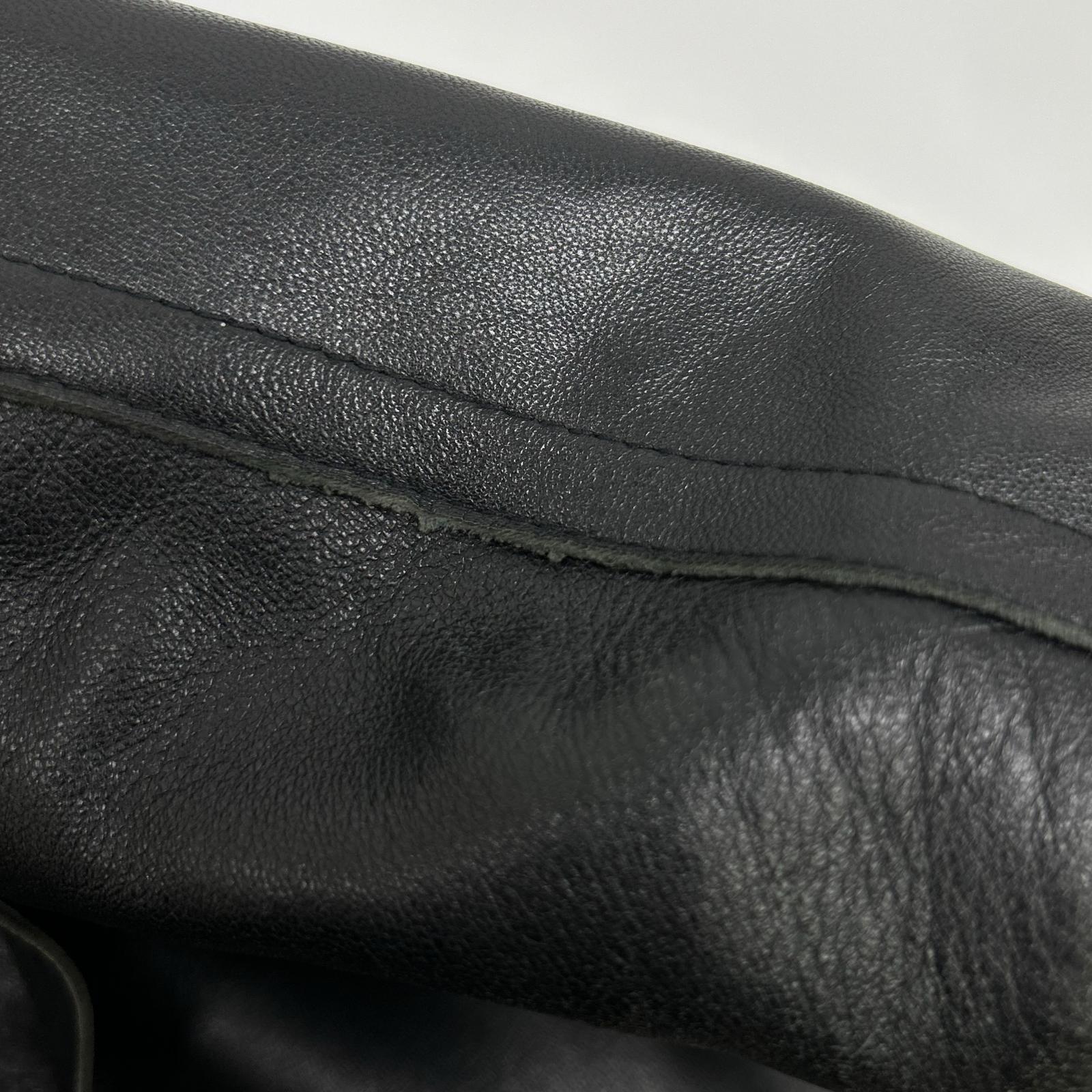 COMME CA DU MODE MEN コムサデモードメン ブラック ラムレザー ジャケット コート
