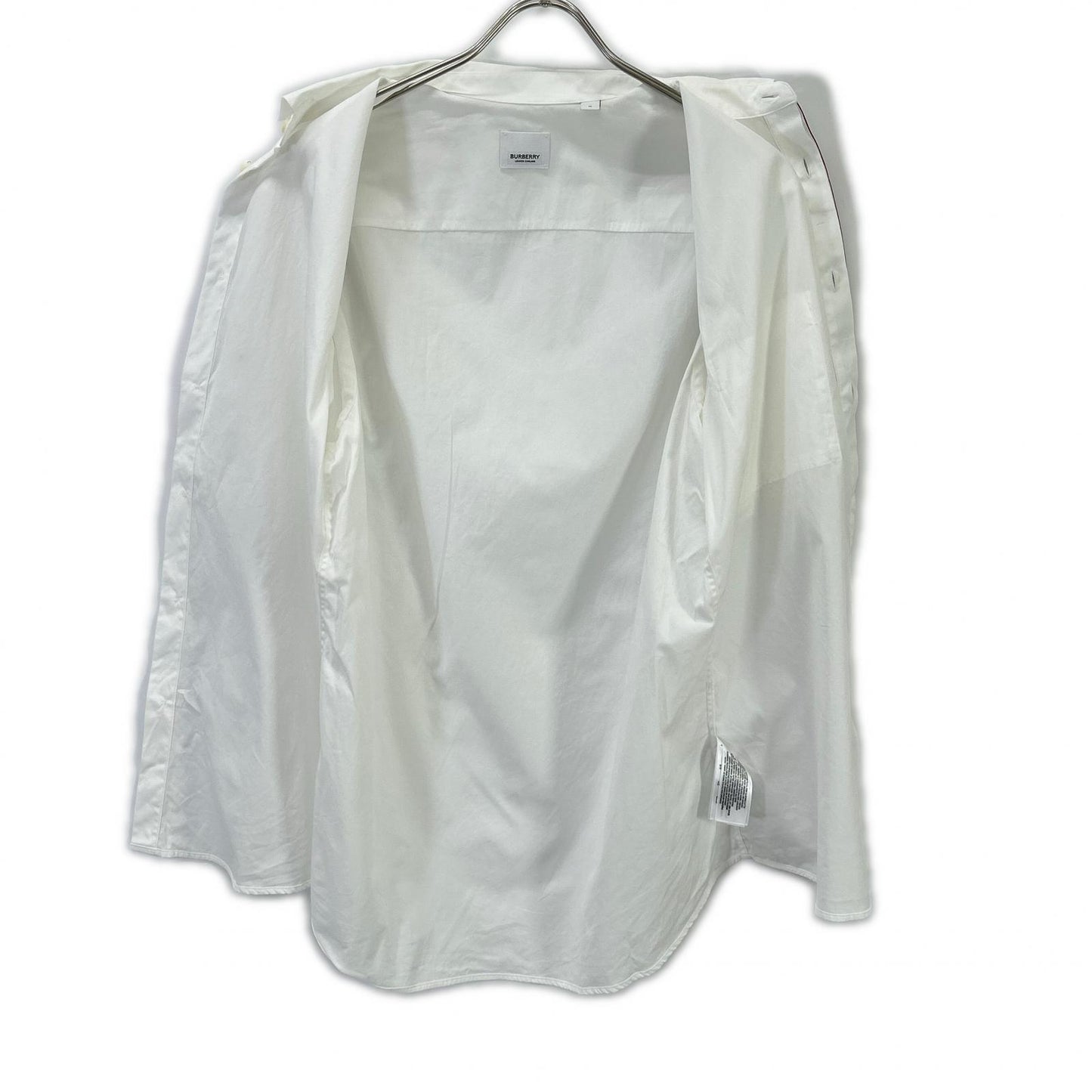 BURBERRY バーバリー 8017503 ホワイト ノバストライプ S/S シャツ トップス