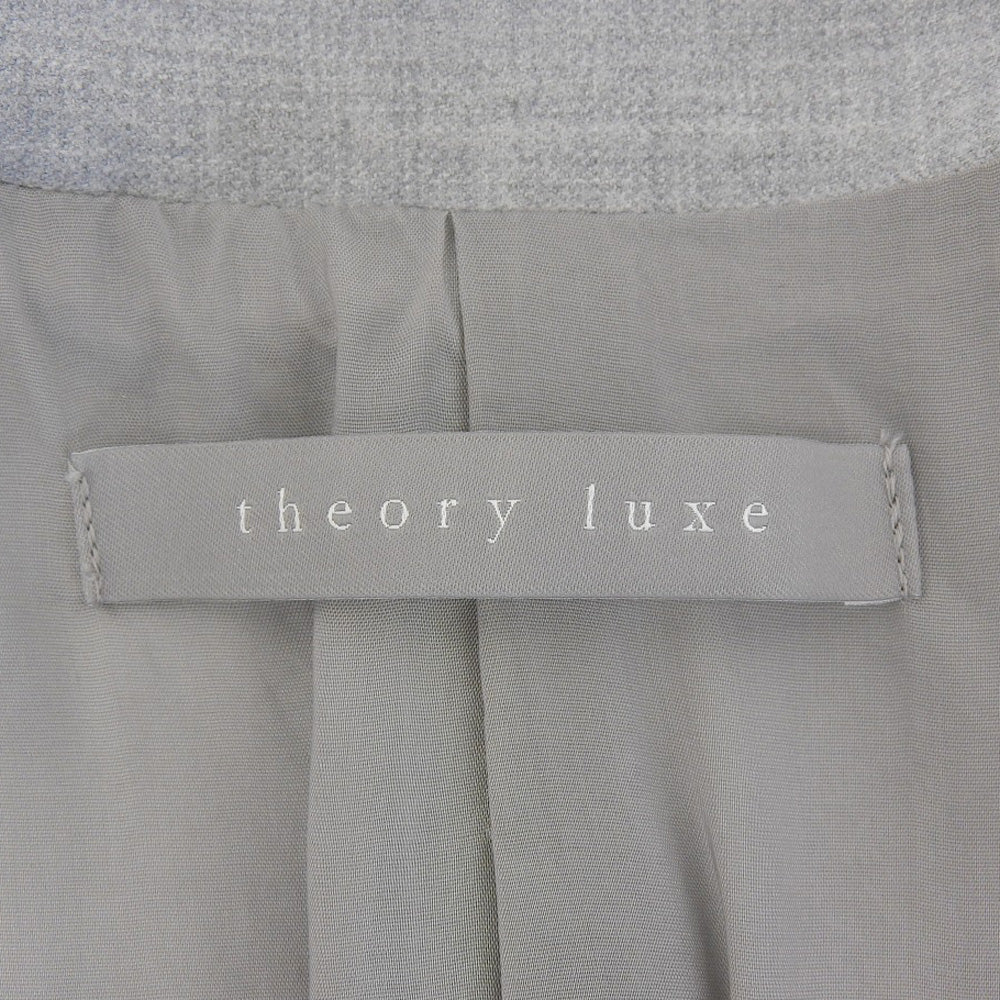 theory luxe セオリーリュクス テーラードジャケット レディース グレー 38 03-2304115 ジャケット