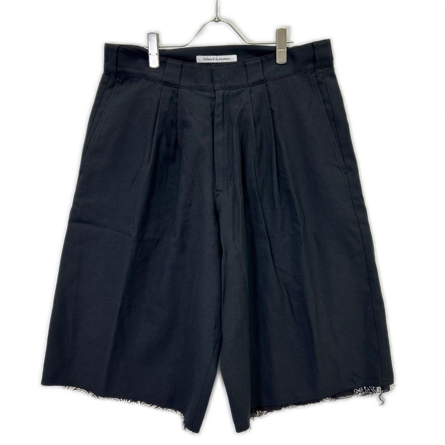 Children of the discordance チルドレンオブザディスコーダンス COTDPT-352B ブラック INTAGE BANDANA WIDE SHORT PANTS ボトムス