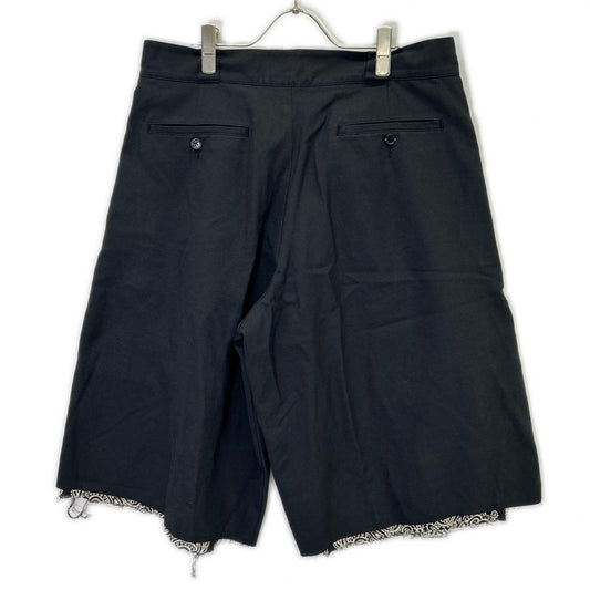 Children of the discordance チルドレンオブザディスコーダンス COTDPT-352B ブラック INTAGE BANDANA WIDE SHORT PANTS ボトムス