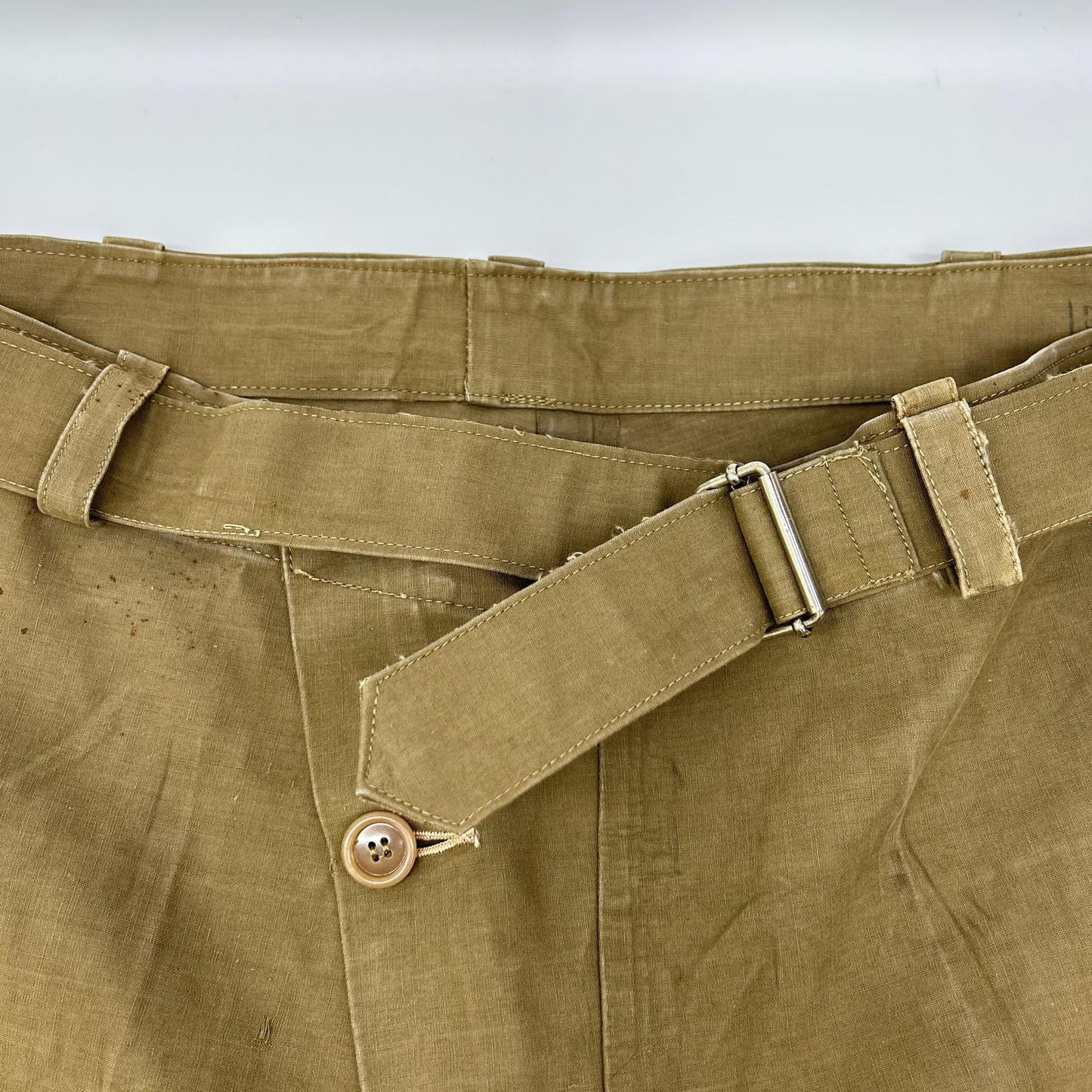 MILITARY ミリタリー 【50's】ベージュ モーターサイクルパンツ ボトムス