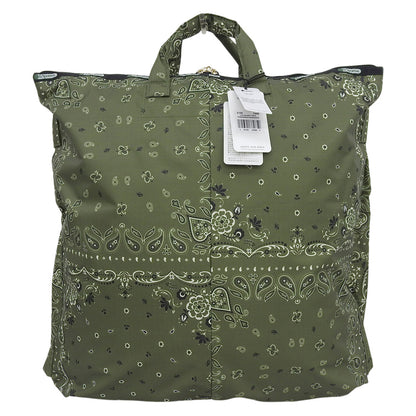 LESPORTSAC レスポートサック 新品同様 LG HELMET TOTE アトリエコレクション ハンドバッグ レディース カーキグリーン ハンドバッグ