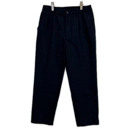 JOHN BULL ジョンブル ネイビー ウールライク 1タック トラウザーズ ボトムス
