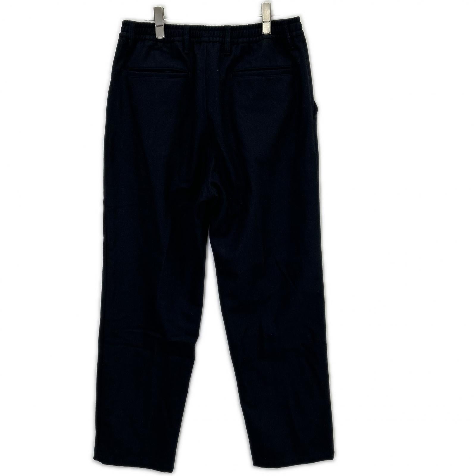 JOHN BULL ジョンブル ネイビー ウールライク 1タック トラウザーズ ボトムス