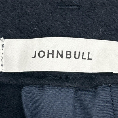 JOHN BULL ジョンブル ネイビー ウールライク 1タック トラウザーズ ボトムス