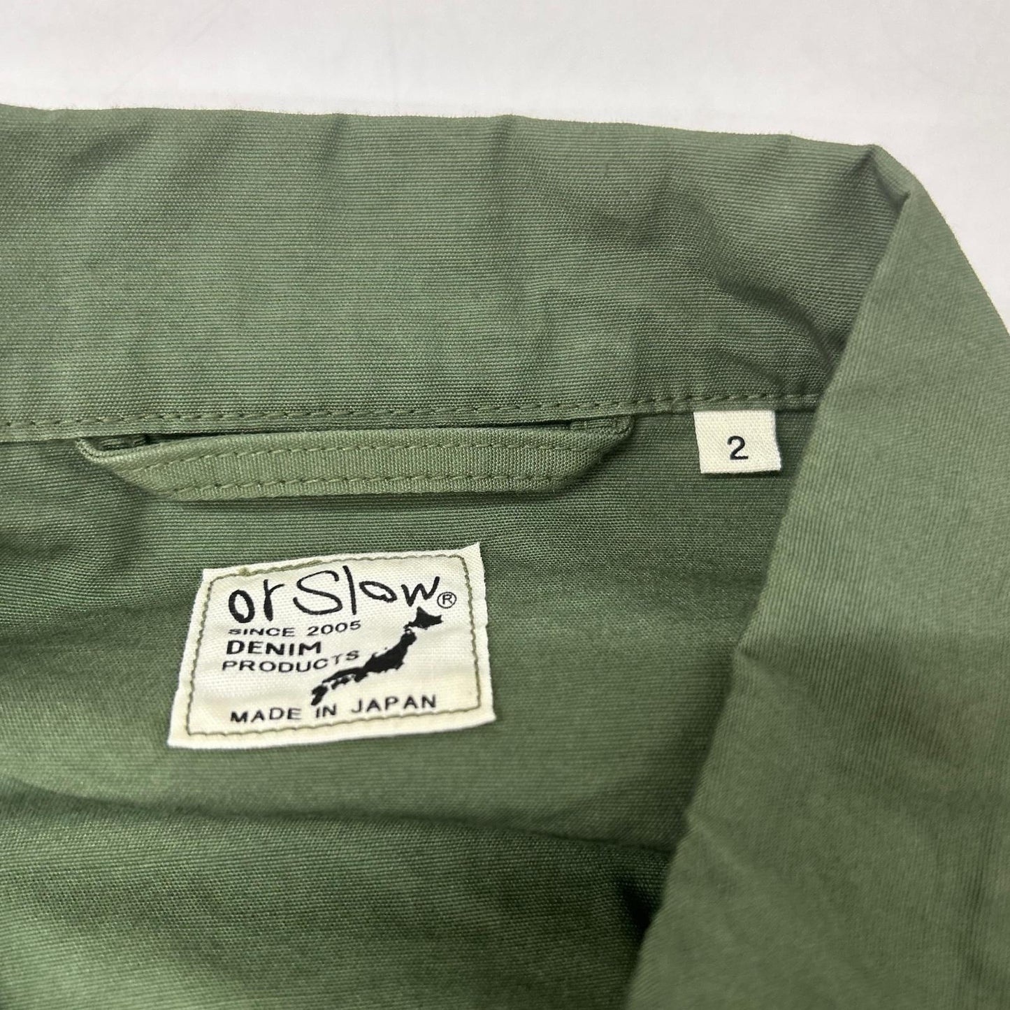 orslow オアスロウ U.S.ARMY RIPSTOP MILITARY JACKET ジャケット