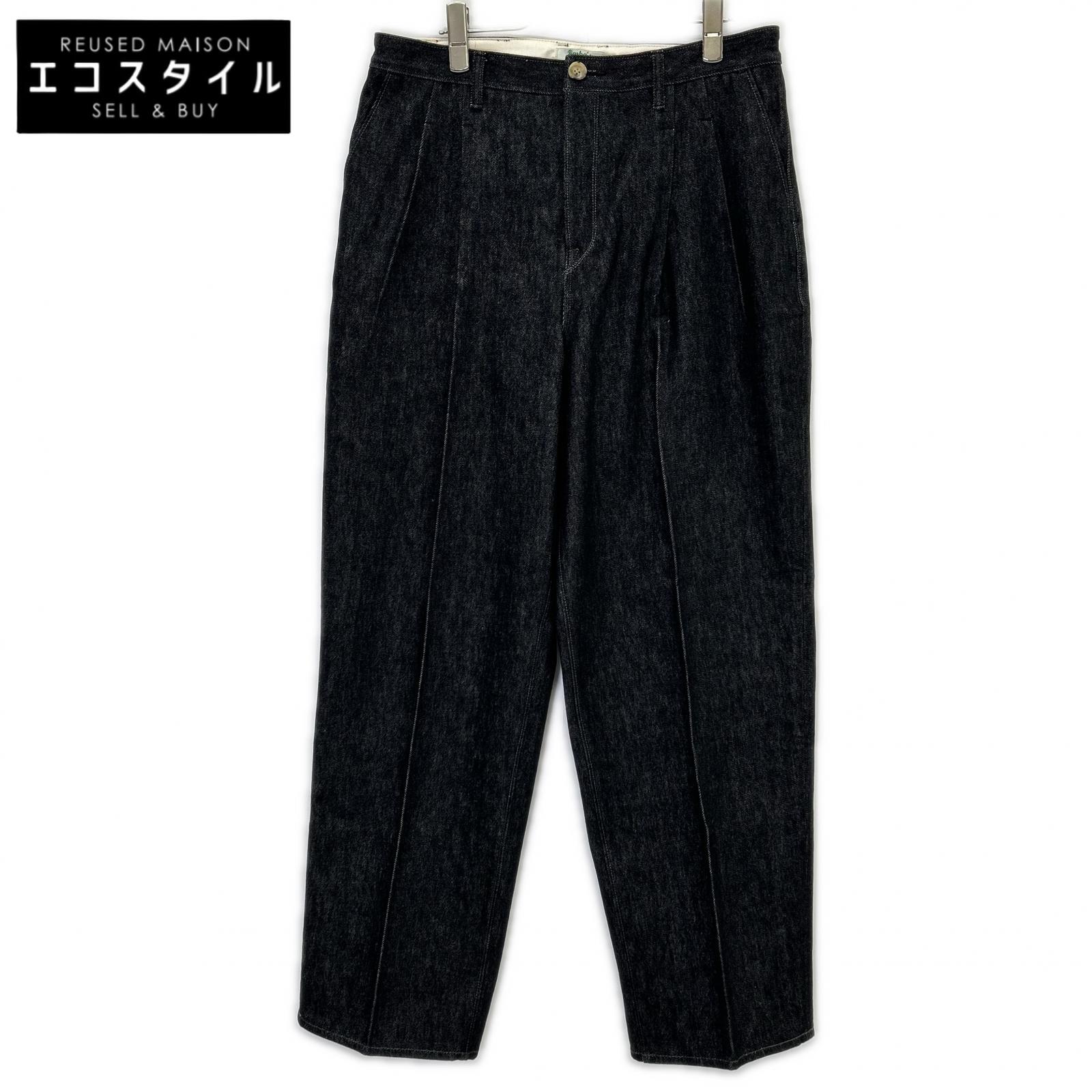 Jimba's ジンバズ チャコール 2タック デニムパンツ ボトムス