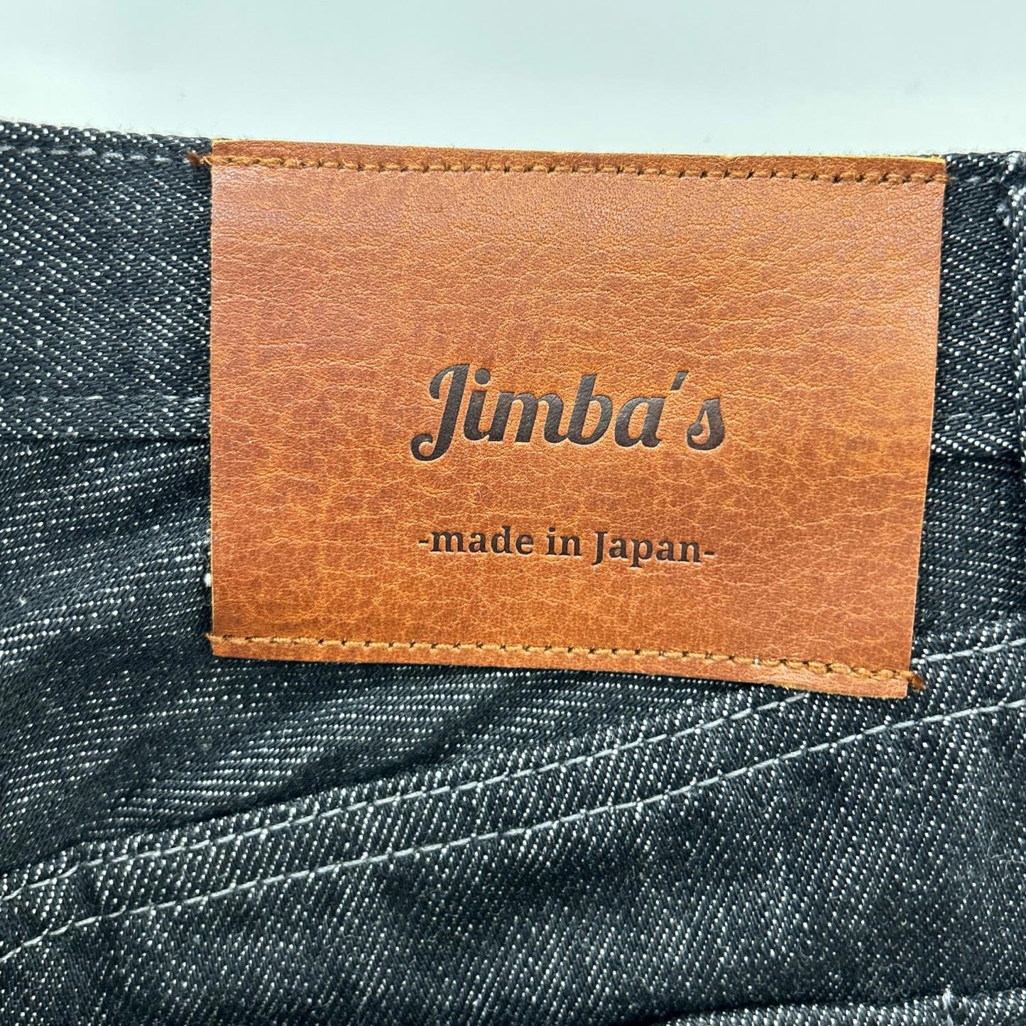 Jimba's ジンバズ チャコール 2タック デニムパンツ ボトムス