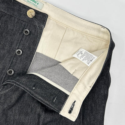 Jimba's ジンバズ チャコール 2タック デニムパンツ ボトムス