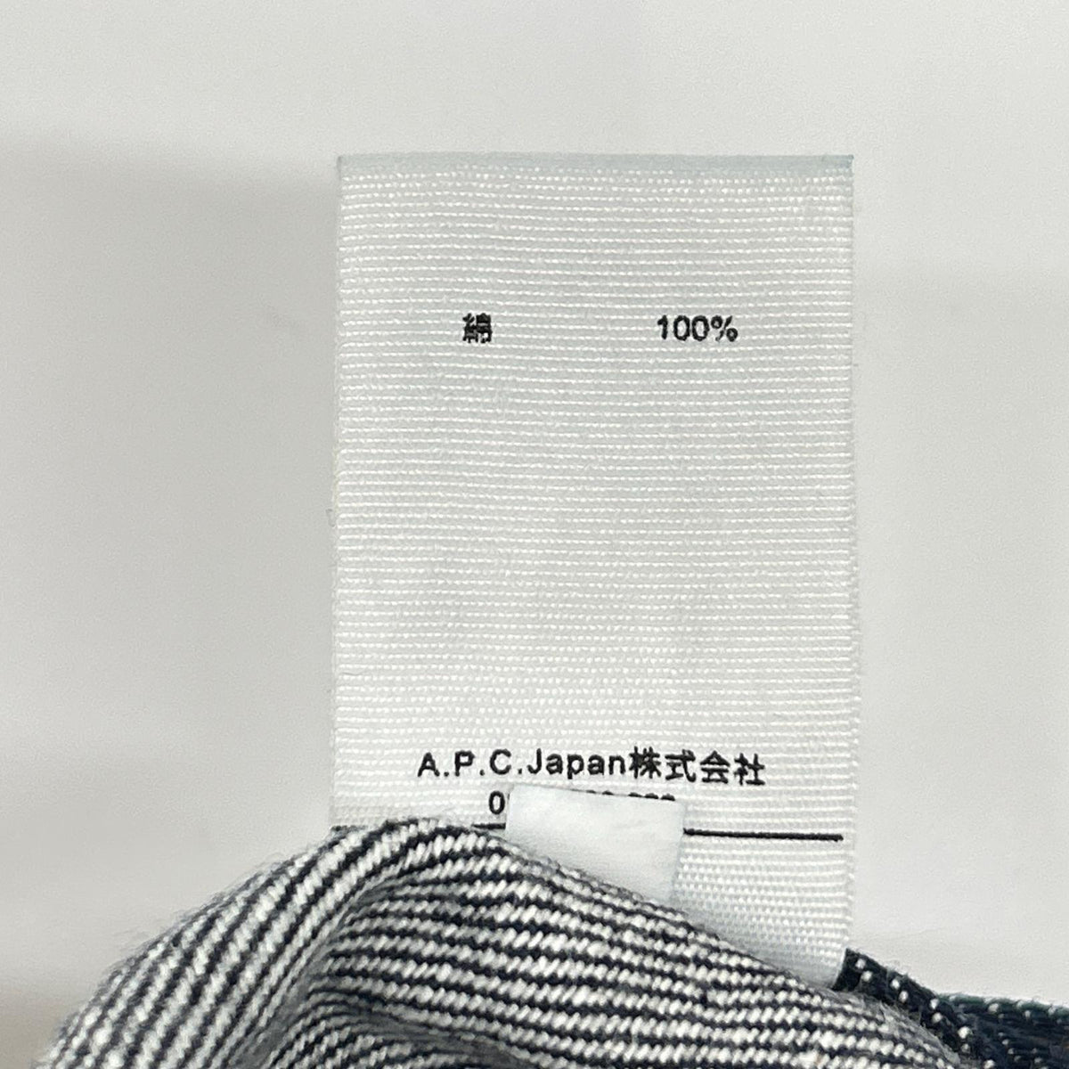 A.P.C. A.P.C. 0721 Indigo Button-Fly JEAN STANDARD Bottoms