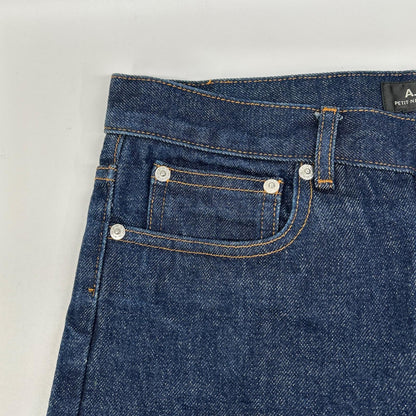 A.P.C. アーペーセー 0721 インディゴ ボタンフライ JEAN STANDARD ボトムス