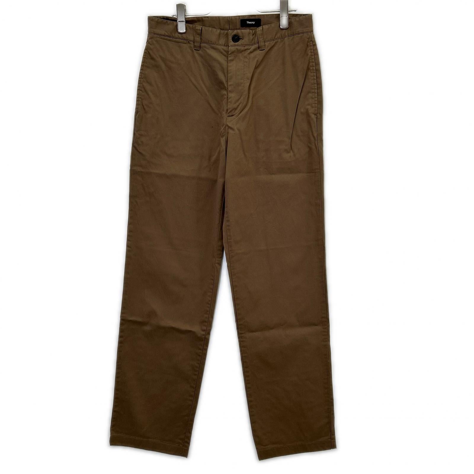 Theory セオリー 25年製 ベージュ STRAIGHT CHINO HANSON TWILL ボトムス