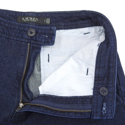 LAUREN RALPH LAUREN ローレン ラルフローレン レギュラーフィットデニム パンツ ボトムス レディース インディゴ 2 ボトムス