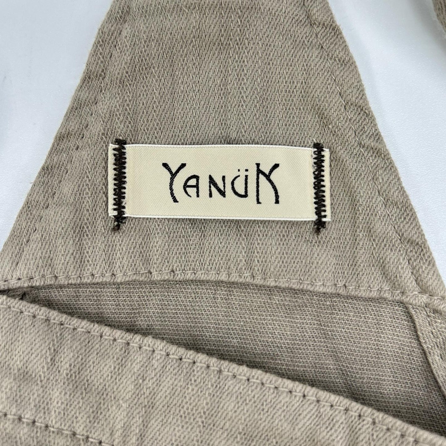 YANUK ヤヌーク 57122314 ベージュ リラックス サロペット オーバーオール オールインワン