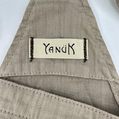 YANUK ヤヌーク 57122314 ベージュ リラックス サロペット オーバーオール オールインワン