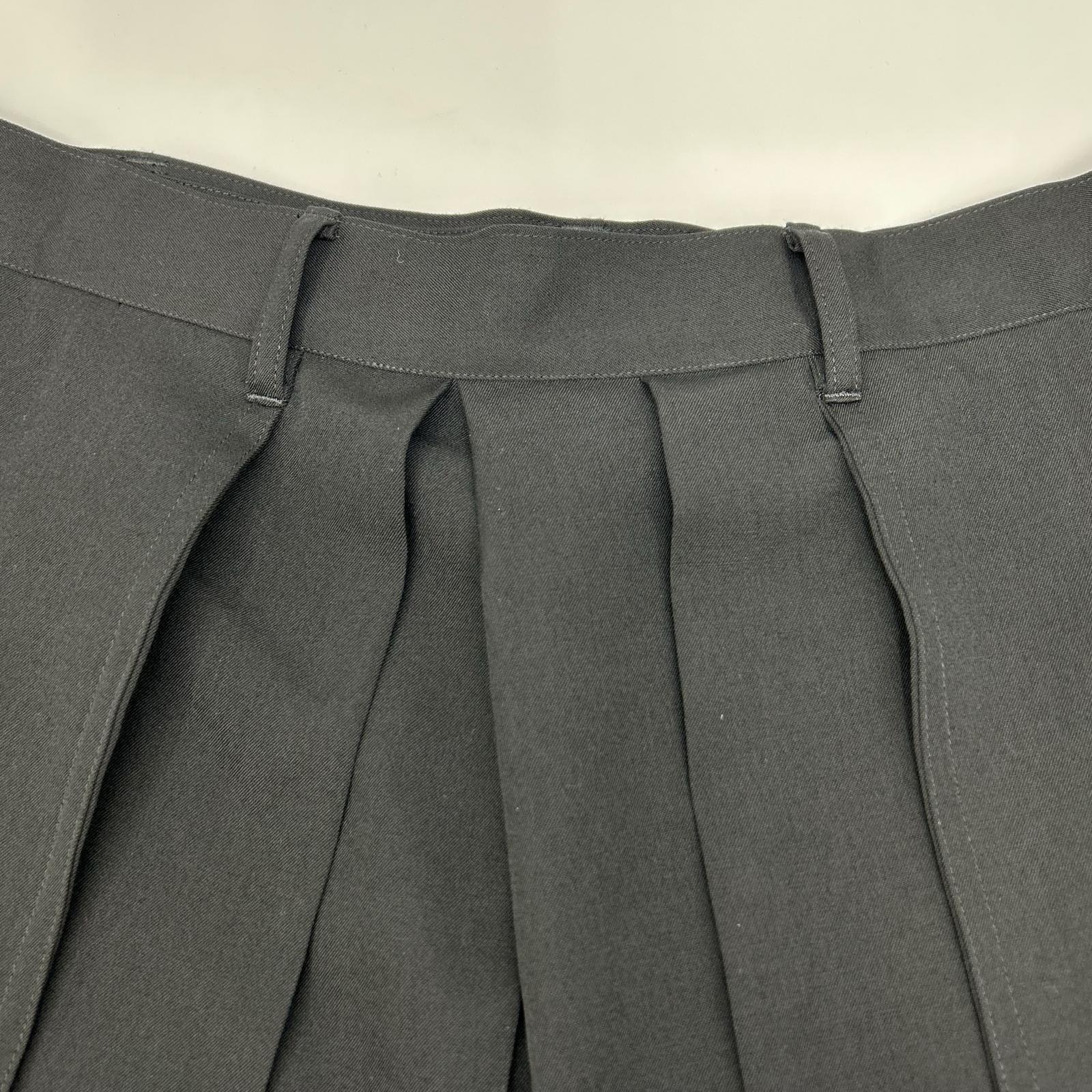 Yohji Yamamoto POUR HOMME ヨウジヤマモトプールオム HL-P08-100 ブラック WOOL GABARDINE HAKAMA PANTS ボトムス