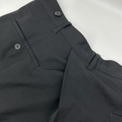 Yohji Yamamoto POUR HOMME ヨウジヤマモトプールオム HL-P08-100 ブラック WOOL GABARDINE HAKAMA PANTS ボトムス